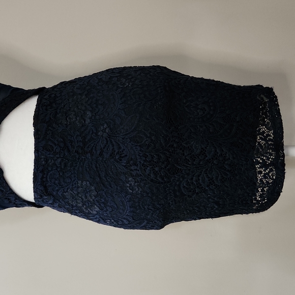 Emerald Sundae Lace Cutout Mini Dress - Picture 8 of 12